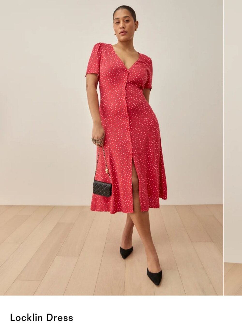 Reformation Locklin Dress Ditty - Size 12